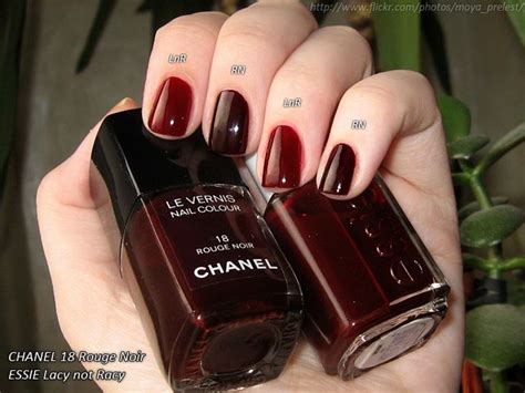 chanel nail polish vs essie